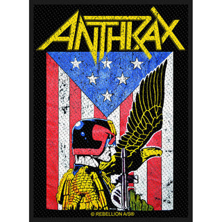 Anthrax Standard Patch: Judge Dredd (Loose)