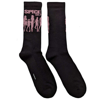 The Spice Girls Unisex Ankle Socks: Silhouette