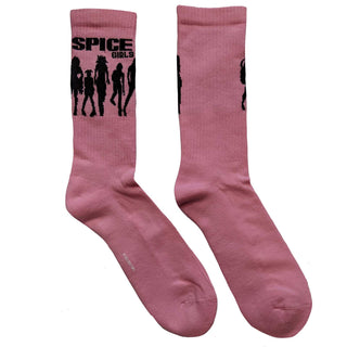 The Spice Girls Unisex Ankle Socks: Silhouette