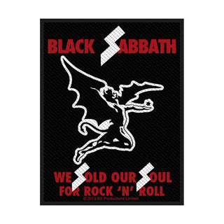 Black Sabbath Standard Patch: Sold Our Souls (Retail Pack)