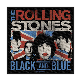 The Rolling Stones Standard Patch: Black & Blue (Retail Pack)