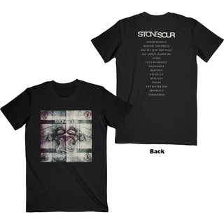 Stone Sour Unisex T-Shirt: Audio Secrecy Square