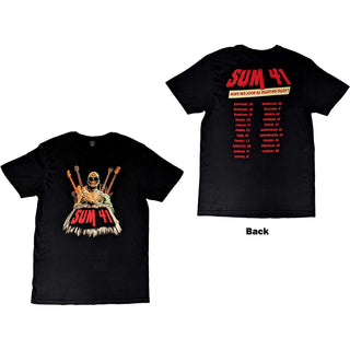 Sum 41 Unisex T-Shirt: Does This Look Like All Killer No Filler European Tour 2022