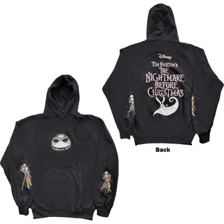 Disney Unisex Pullover Hoodie: The Nightmare Before Christmas Jack & Sally Dancing