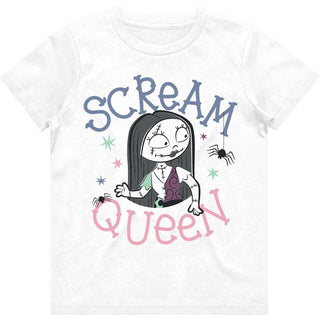 Disney Kids Girls T-Shirt: The Nightmare Before Christmas Scream Queen