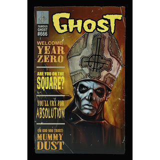 Ghost Textile Poster: Magazine