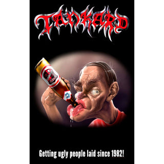 Tankard Textile Poster: The Drunkard