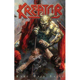 Kreator Textile Poster: Hate Uber Alles