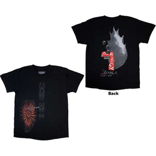 Travis Scott Unisex T-Shirt: Summer Run 2023 Stockholm (Back Print & Ex-Tour)