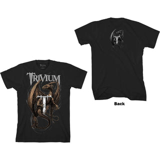 Trivium Unisex T-Shirt: Perched Dragon