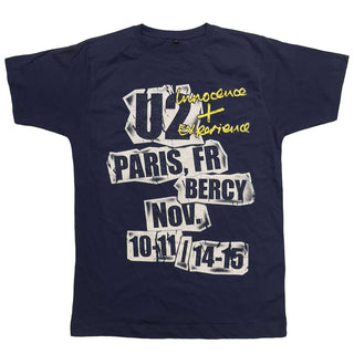 U2 Unisex T-Shirt: I+E Paris Event 2015