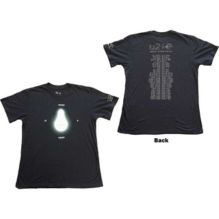 U2 Unisex T-Shirt: I+E Tour 2015 There Is A Light