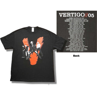 U2 Unisex T-Shirt: Vertigo Tour 2005 V Photo