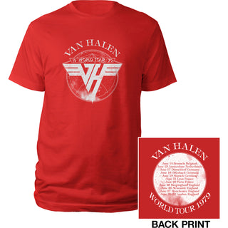 Van Halen Unisex T-Shirt: 1979 Tour