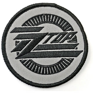 ZZ Top Standard Patch: Circle Logo